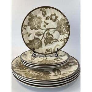 Threshold Melamine Target Dinnerware Beige Plates 4 Dinner‎ & 4 Salad  Set Of 8